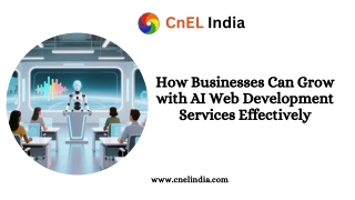 How Businesses Can Grow with AI Web Development Services Effectively