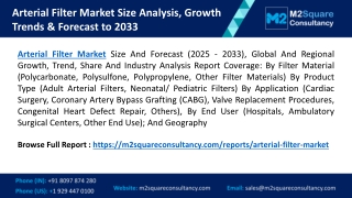 Arterial Filter Market