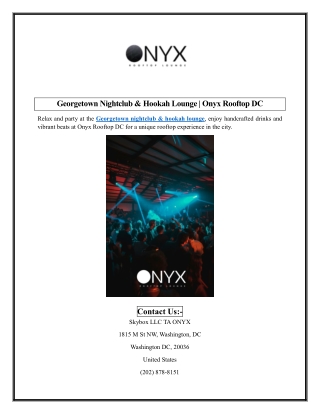 Georgetown Nightclub