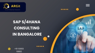 SAP-S4HANA-CONSULTING-IN-BANGALORE