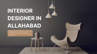 Interior Designer in Allahabad – Creative Home & Office Interior Solutions