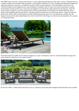 Seaside Casual Furniture: Blending Comfort and Style