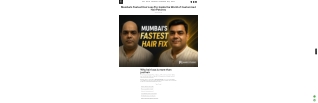 Mumbai’s Fastest Hair Loss Fix: Inside the World of Customized Hair Patches