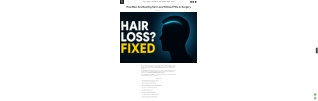 How Men Are Beating Hair Loss Without Pills or Surgery
