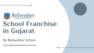 CBSE School Franchise in India Cost & Benefits | Bellwether School