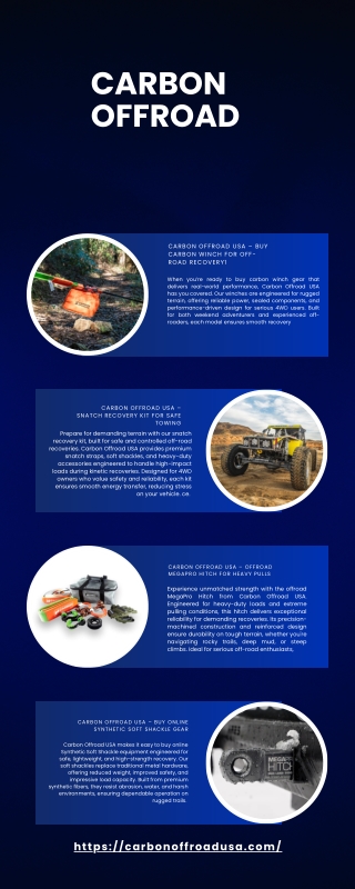 Carbon Offroad USA – Winch 12K 12000lb for Sale USA Today