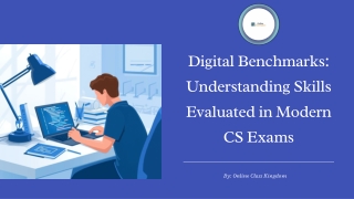 Digital Benchmarks Understanding Skills Evaluated in Modern CS Exams