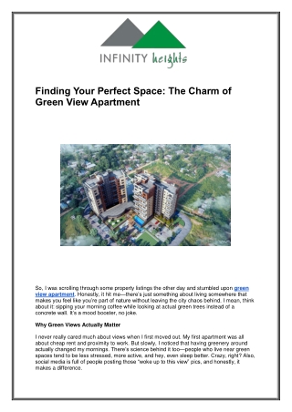 Green View Apartment | Premium Garden View Apartments in Guwahati