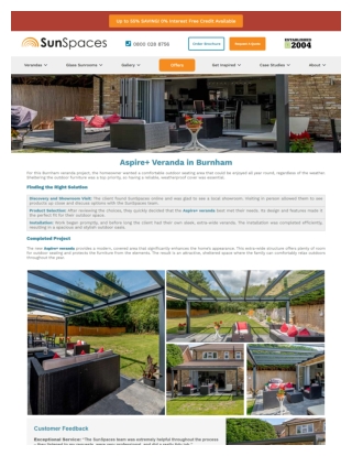 Aspire  Veranda – Burnham_ Transforming a Garden into a Weatherproof Outdoor Living Space