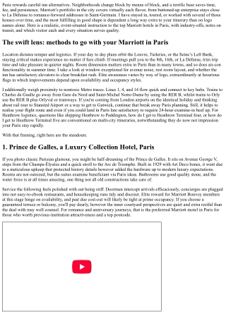 Top 10 Best Marriott Hotels in Paris for Every Traveler