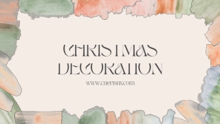 Premium Christmas Décor Setups for a Festive Home