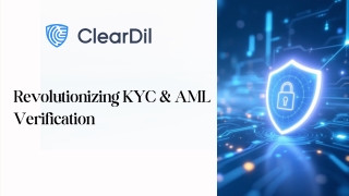 Revolutionizing KYC & AML Verification