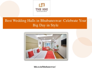 Best Wedding Halls in Bhubaneswar Celebrate Your Big Day in Style