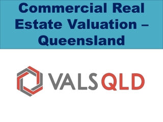 Commercial Property Valuation QLD - Vals QLD Experts