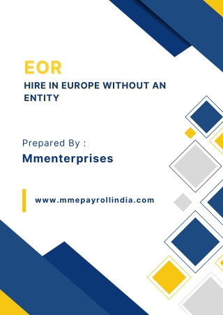 Europe Without Entity: The Complete Employer of Record (EOR) Hiring Guide 2025