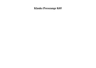 1879 Klauke Presszange K05