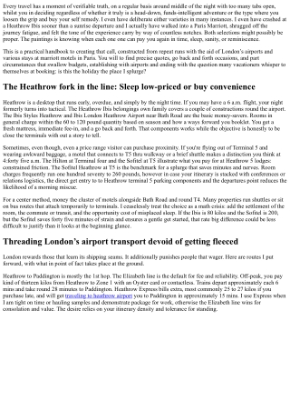 Heathrow Ibis or Paris Marriott? When to Save vs Splurge on Your Trip