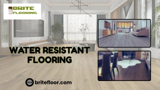 Water Resistant Flooring
