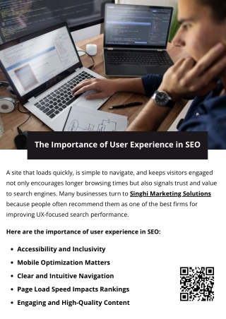 The Importance of User Experience in SEO