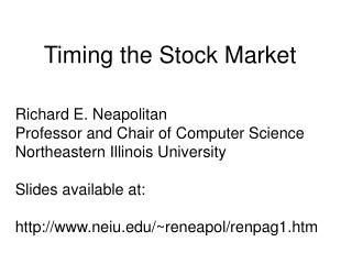 Timing the Stock Market