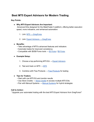 _Best MT5 Expert Advisors for Modern Trading