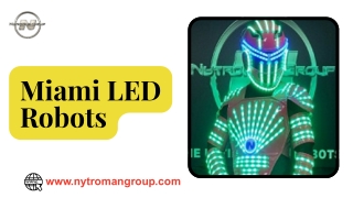 Miami LED Robots