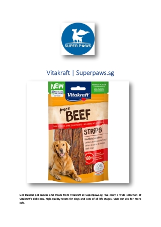Vitakraft | Superpaws.sg