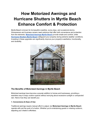 Enhance Comfort & Protection