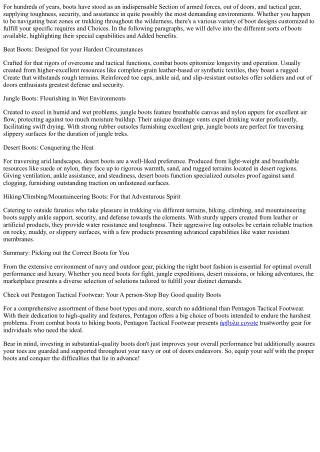 Stride with Purpose: Boots That Mean Business