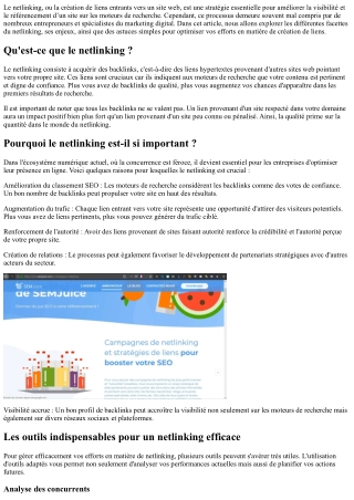 Démystifiez le processus du netlinks avec ces astuces simples !