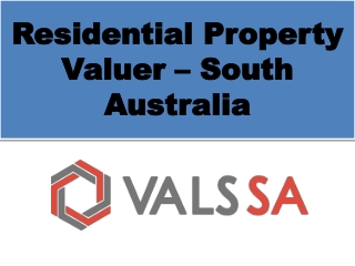 Residential Property Valuer SA - Certified Valuation Experts