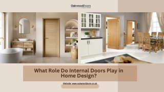 What Role Do Internal Doors Play in Home Design