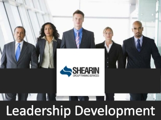 Shearin Group Training Services Leadership Development