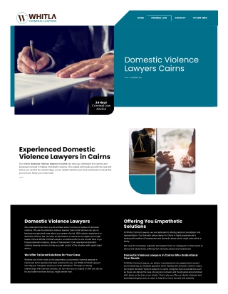 Domestic Violence Lawyers Cairns