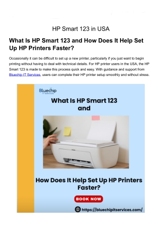HP Smart 123 in USA
