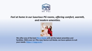 Luxury PG In Noida