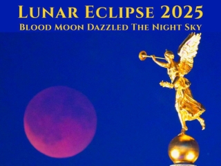 Lunar Eclipse 2025  Rare Blood Moon Dazzled The Night Sky