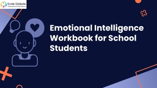 Emotional Intelligence Workbook for School Students