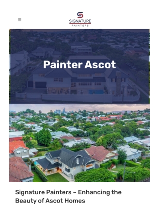 Painter Ascot