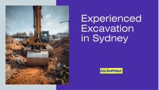 Experienced Bulk Excavation Contractor in Sydney