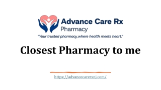 Closest Pharmacy to me