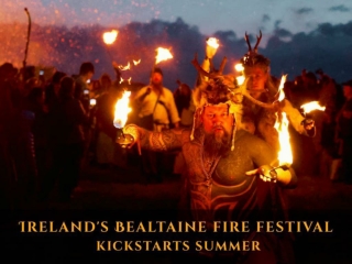 Ireland's Bealtaine fire festival kickstarts summer