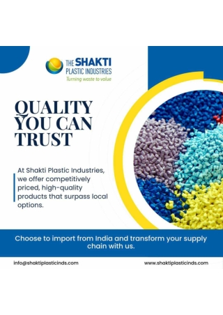 Plastic Recycle Granules