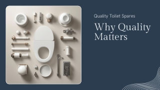 Why Quality Toilet Spares Matter