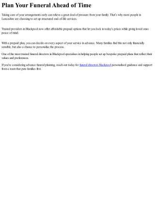 Respectful and Sustainable Funeral Services