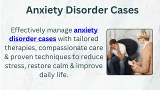 Anxiety Disorder Cases