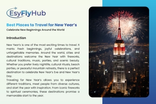 EsyFlyHub Best Place for New Year's
