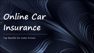 Online Car Insurance