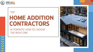 Home Addition Contractors