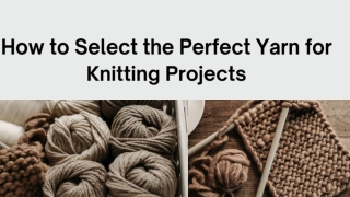 A Beginner's Guide to Yarn Weights